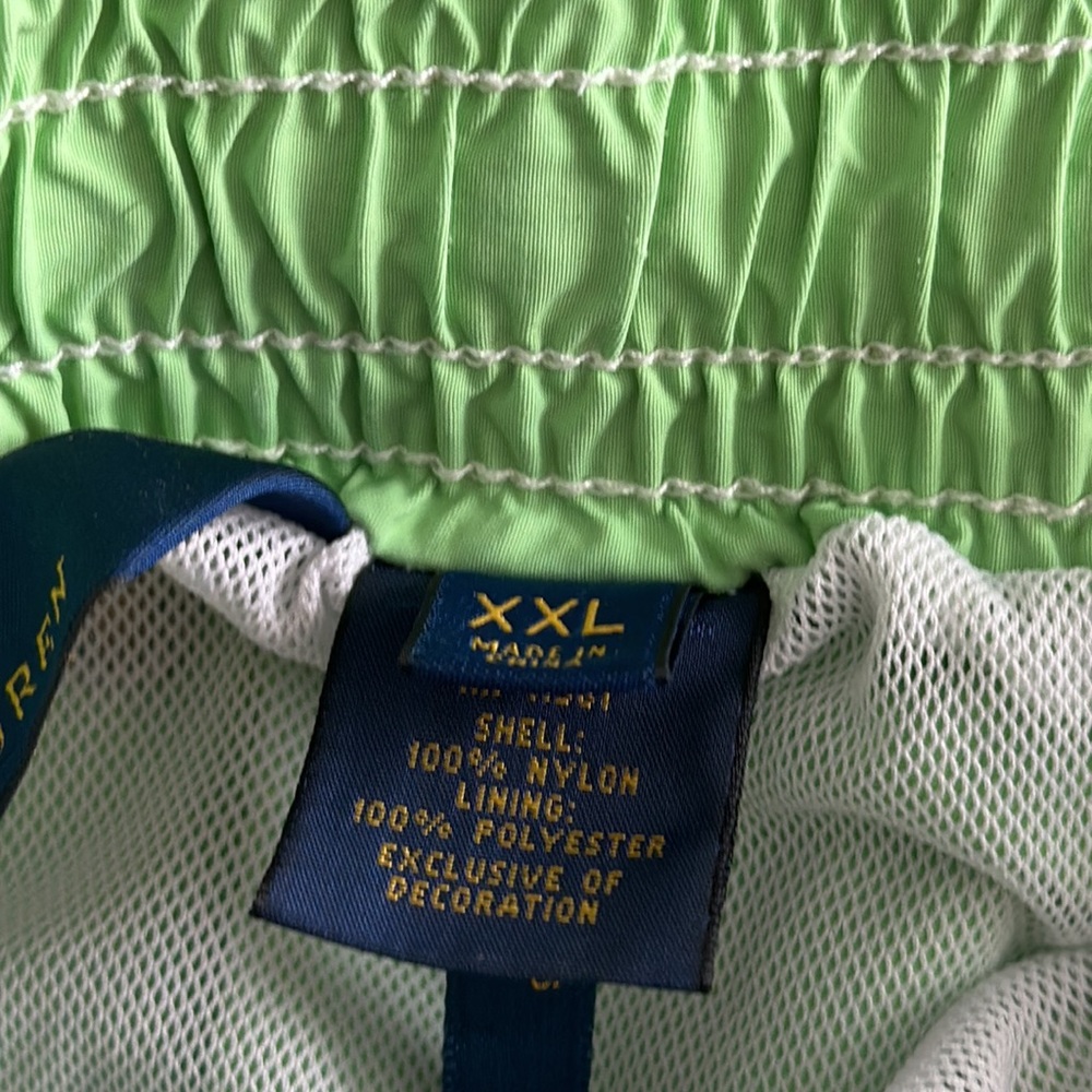 Polo Ralph Lauren Swimwear Lime green XXL - Picture 6 of 6